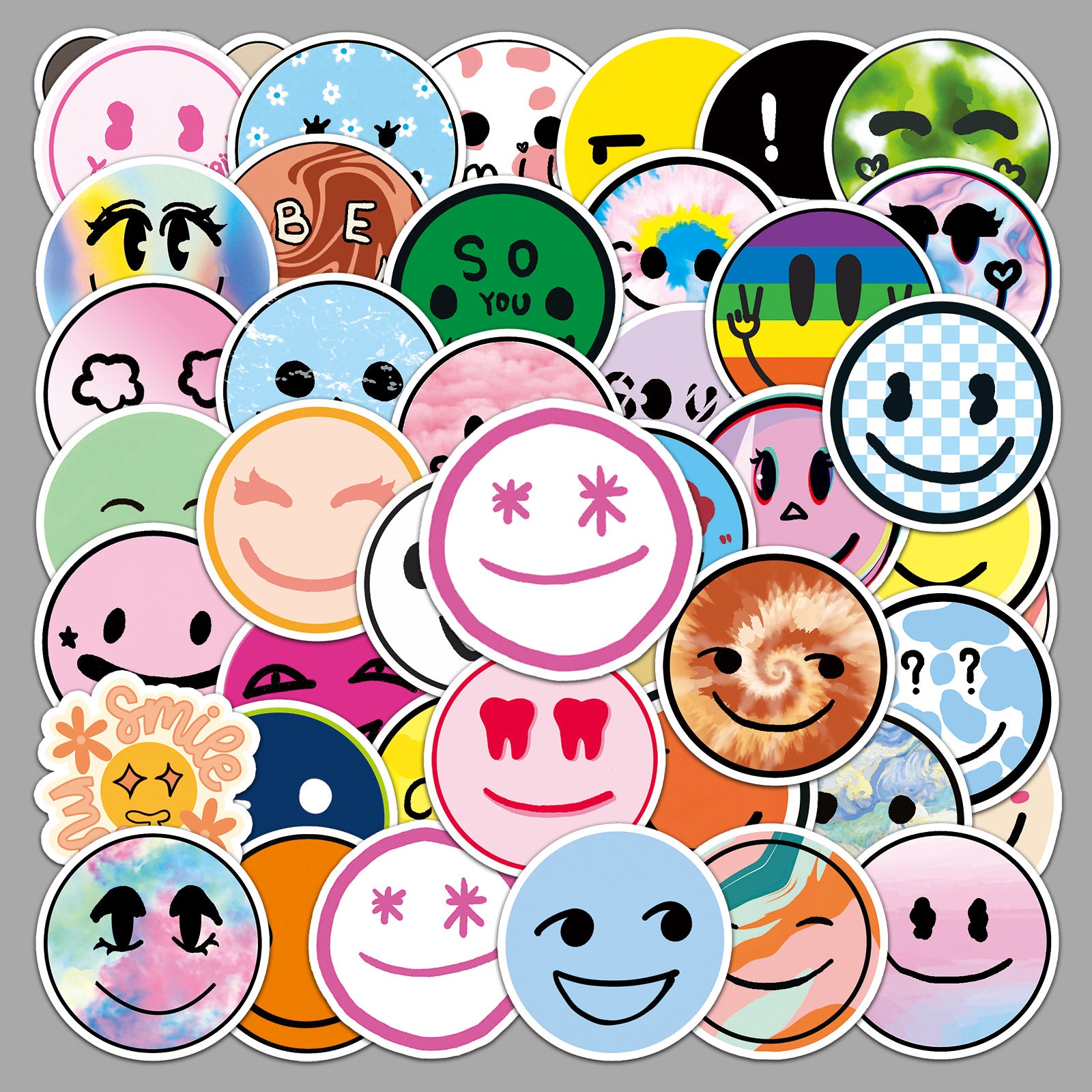 Smiley- 2 X 50 pc Sticker packets Net price 70 | Wholesale Price | Bulk ...