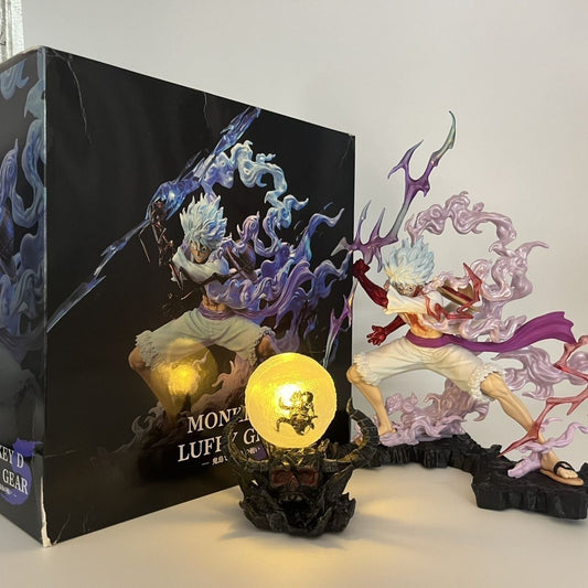 Luffy gear 5 with light