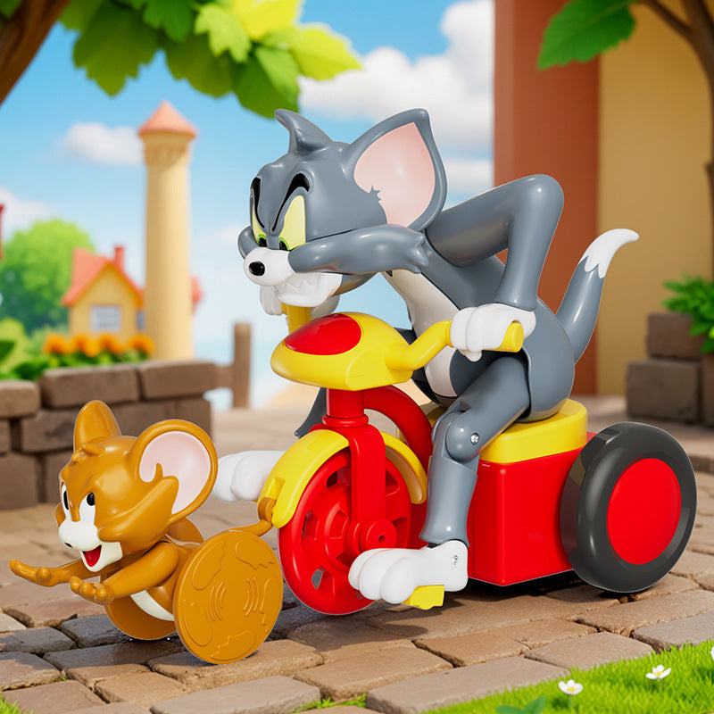Tom & Jerry Bike Racing Cycle Toy with Box