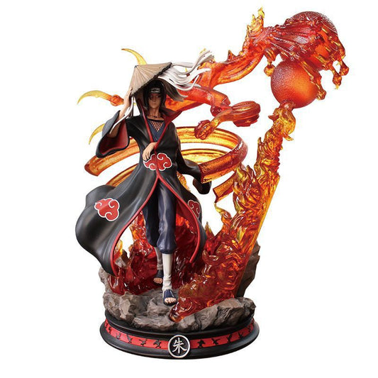 35 cm Itachi figurines with starw Hat