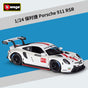 Burago1:24 Porche 911 RSR Car