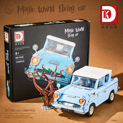 Magic World Flying Car building block set (magic boy) (boxed)