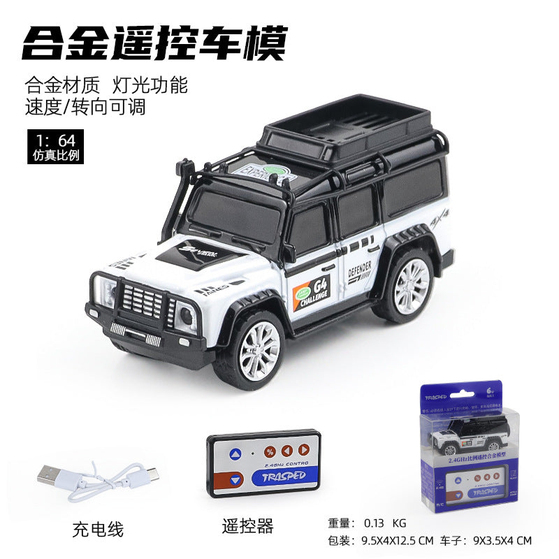 1:64 RC Off-Road Toy Jeep white