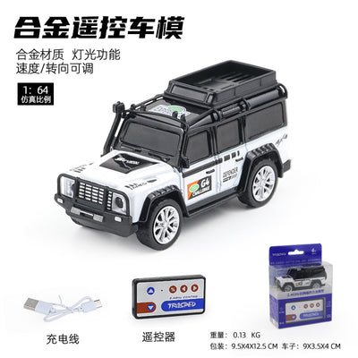 1:64 RC Off-Road Toy Jeep white