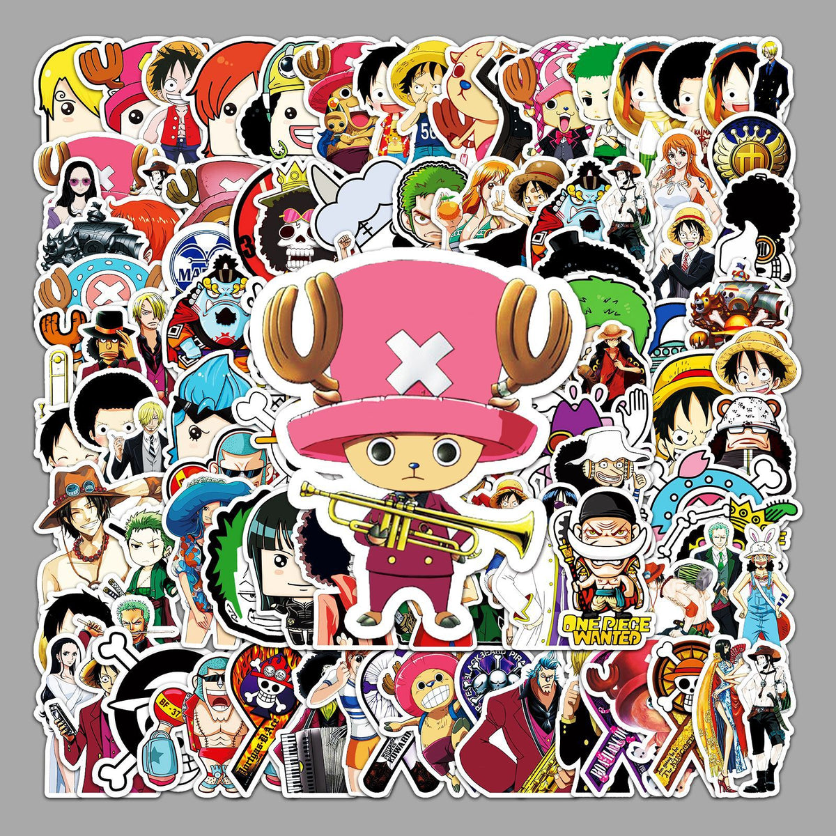 one piece A - 2 X 50 pc Sticker packets Net price 70