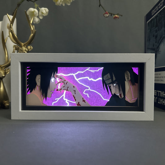 Itachi dare kakashi natuto box lamp with remote