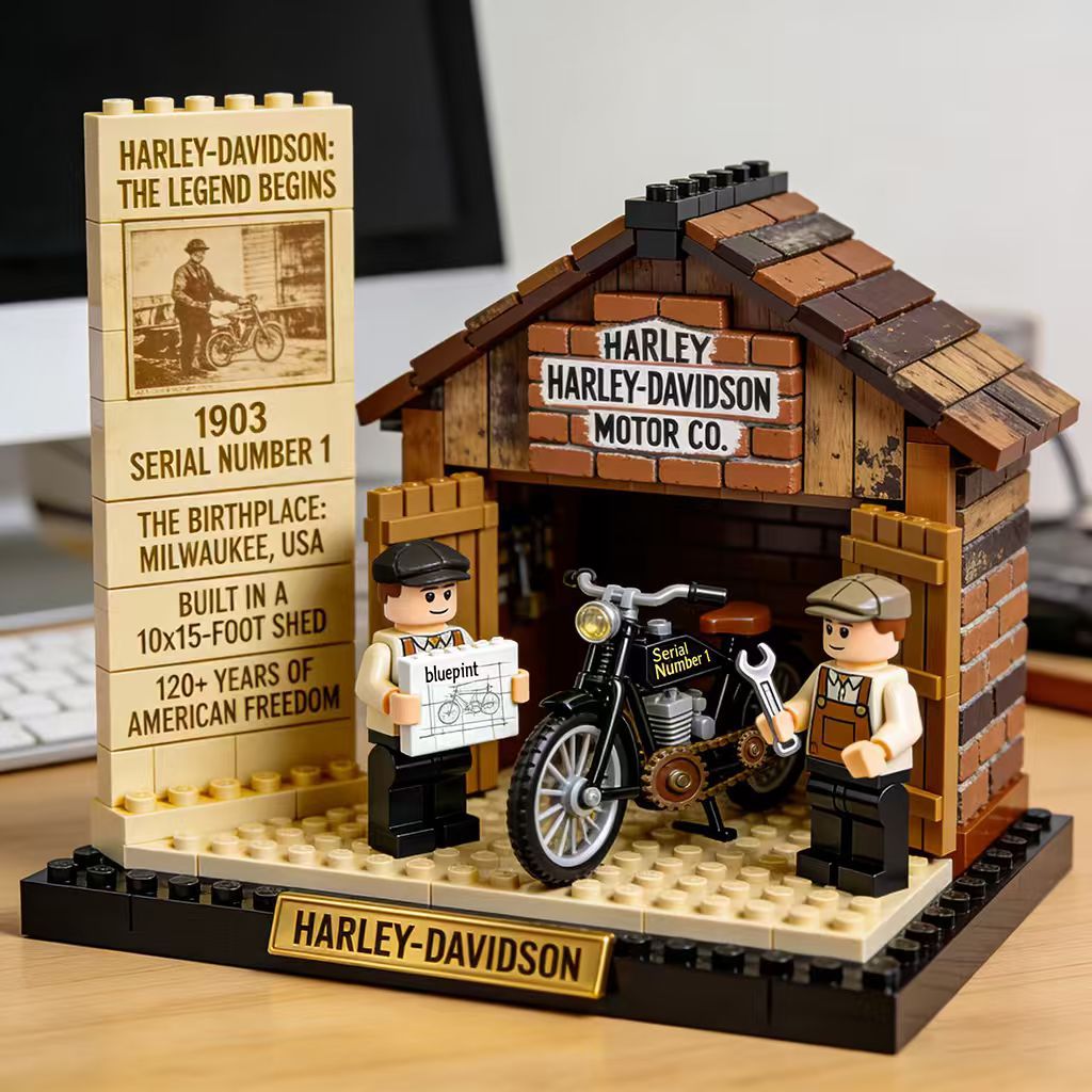 mechanic shop Building blocks