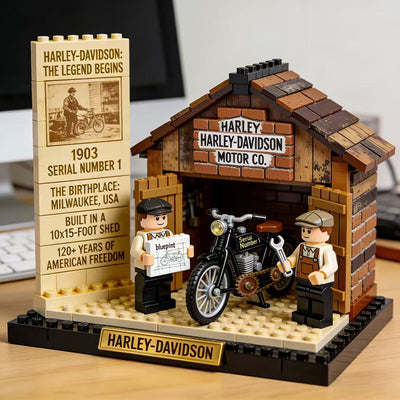 mechanic shop Building blocks