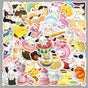 kuromi 2   ( 2 X 50 )  pc Sticker packets Net price 70