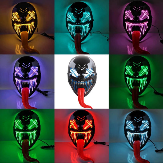 Venom Led Mask