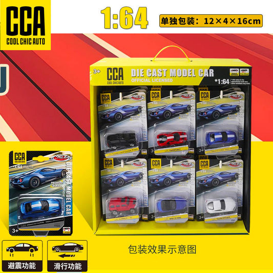 24 PCS WITH DISPLAY BOX - CCA 1:64 CARS NET PRICE 178