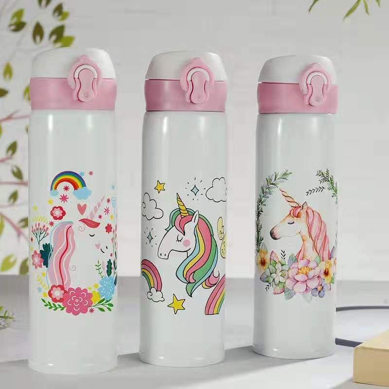 Flamingo / Unicorn 450ml Water Bottle Pack of 10 (eff price 125)