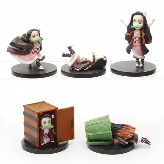 NEJUKO 5 pc box set Action figures