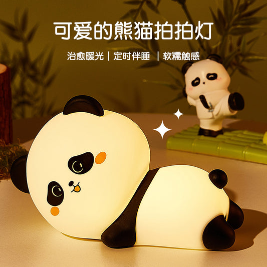 Side Sleeping Panda Lamp (video inside)