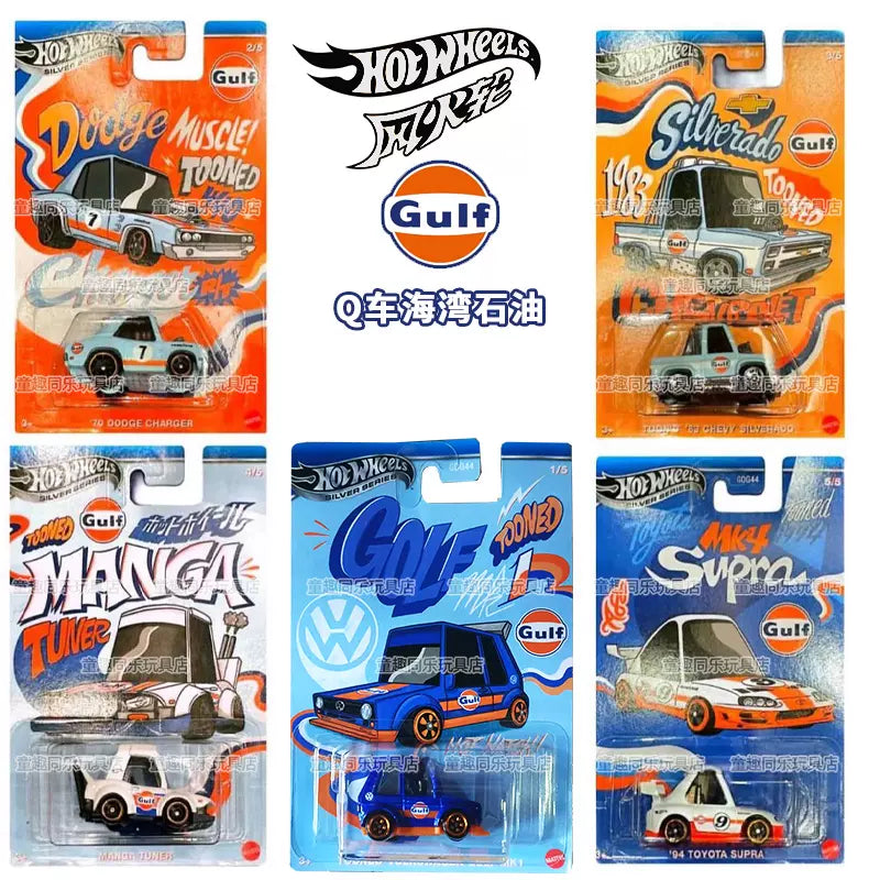 10pcs box-Car Silver Series Gulf Tour