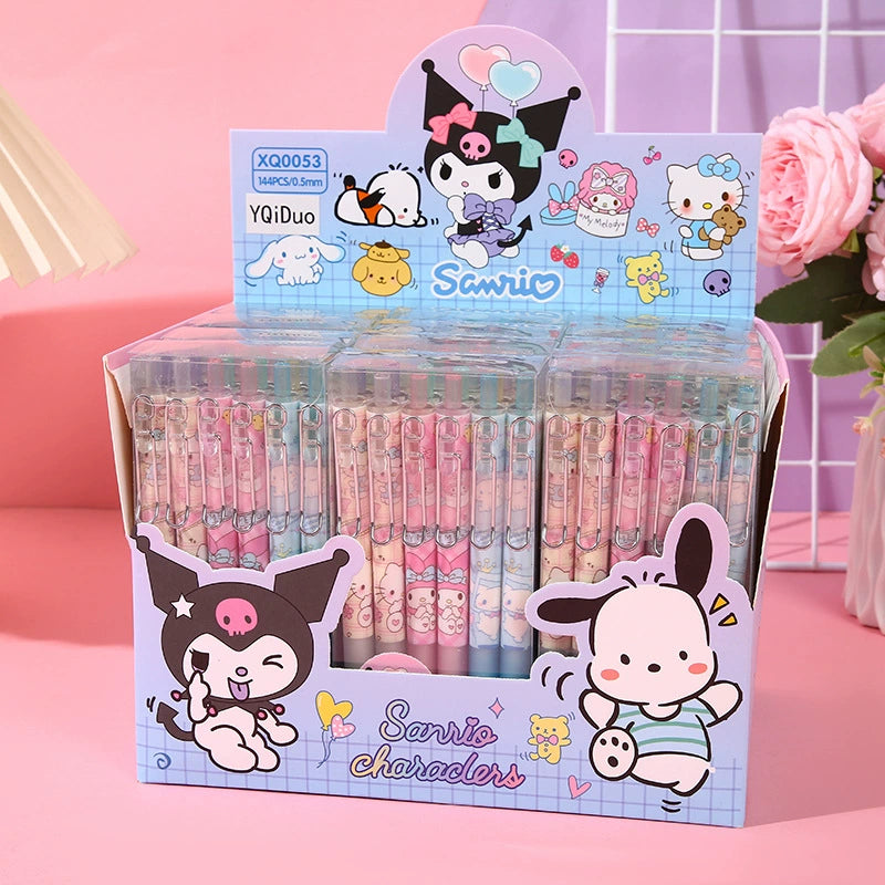 12 pcs- Kuromi Pen Net price 11.5