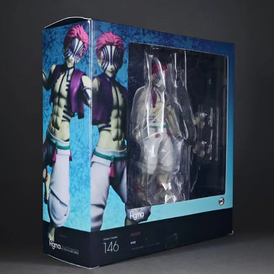 Demon Slayer Akaza Upper Moon 3 15cm Action Figure No 146 Boxed