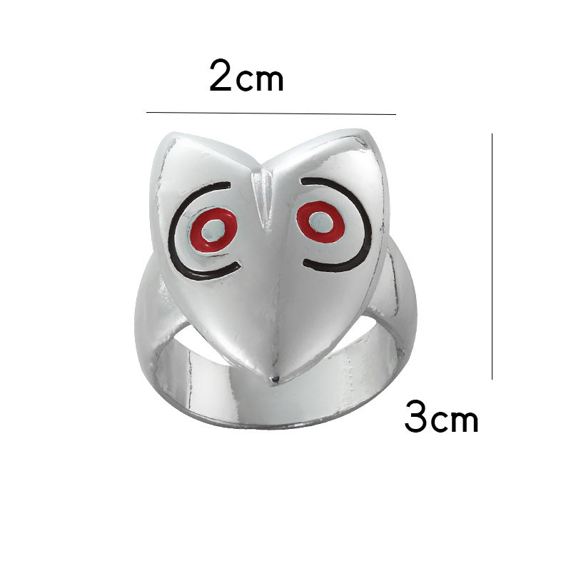 6pc - natuto owl attack ring net price 32