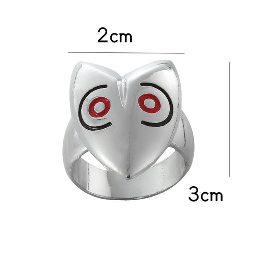 6pc - natuto owl attack ring net price 32