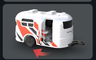 Die cast Horse  Trailer Container B