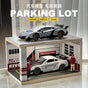 KIWI 1:24 Scale 3D Garage Scene Diorama with LED Light