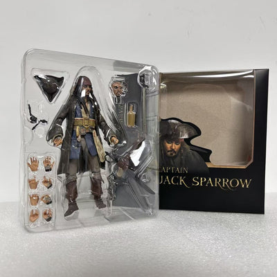 Captain Jack Sparrow 15cm Articulated Figure Movie Collectible New