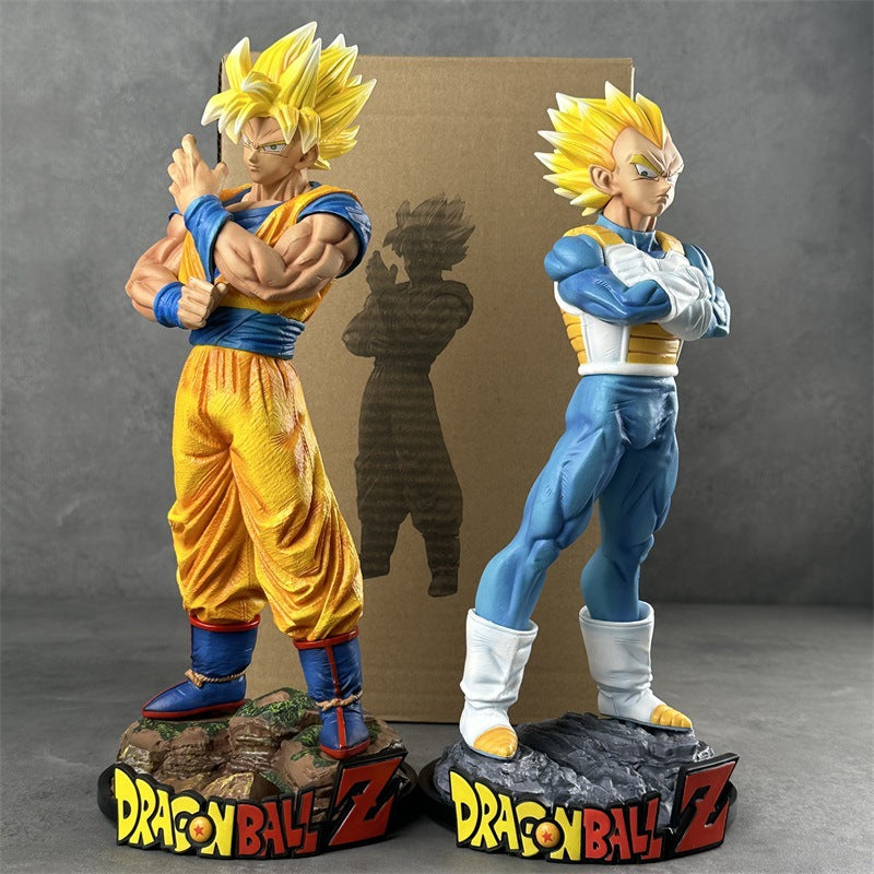 32 cms aftershok goku + vegeta set