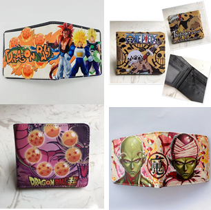 One piece & DBZ Wallet Set of 3 (eff price 175)