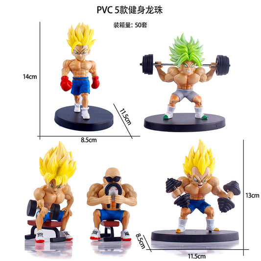 DBZ GYM SET - 5 pcs