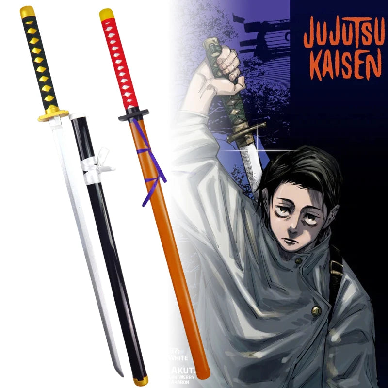 Jujutsu Kaisen 104 Cm Wooden Katana fully assembled