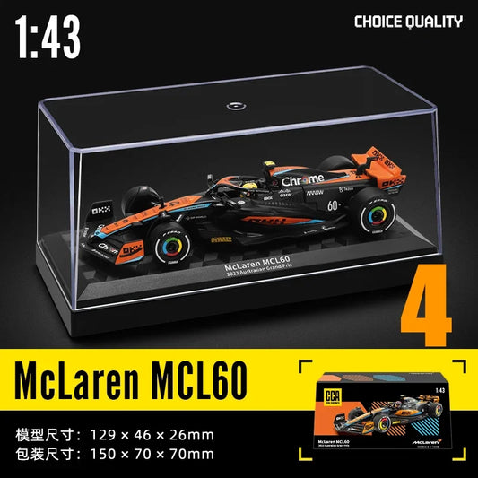 1:43 CCA MCLAREN NUMBER 4 (ACRYLIC BOX)