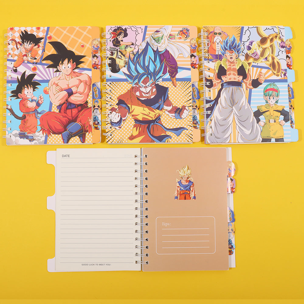 4pcs - Dragonbalz A5 size Printed diary  ( Net price - 95 )