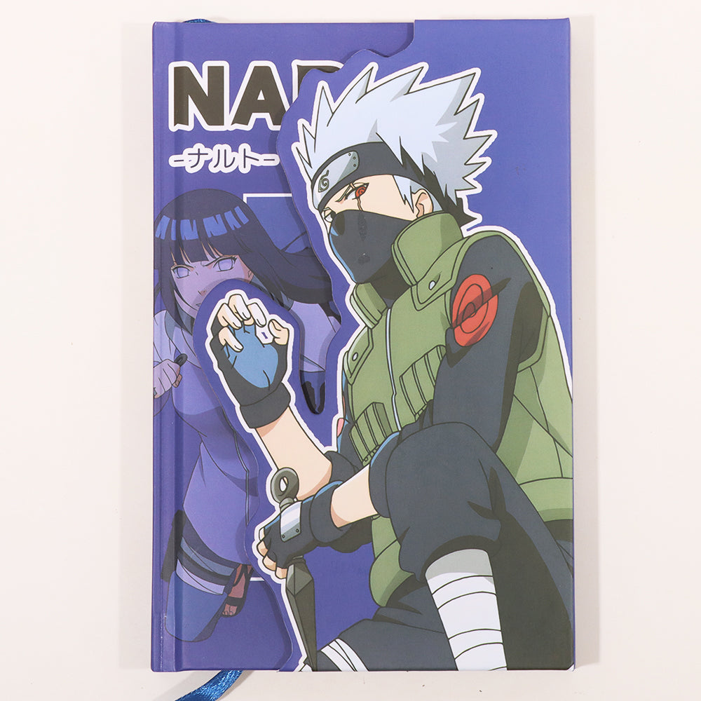 2pcs- Naruto family mix design a6 size diary  (net price -98)