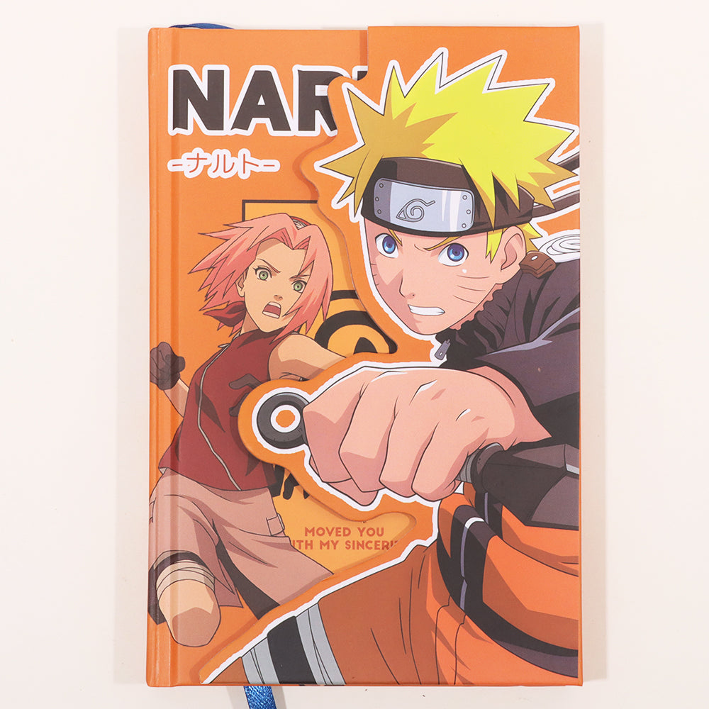 2pcs- Naruto family mix design a6 size diary  (net price -98)