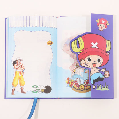 2pcs- One piece family mix design  a6 diary ( net price -98 )
