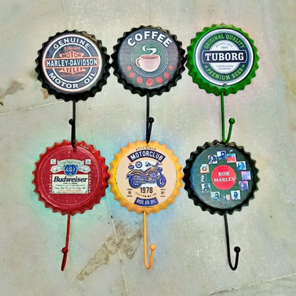 6 PCS - Wall Hanging small size tin Hook (random) Net Price ₹ 94 Swipe → for images