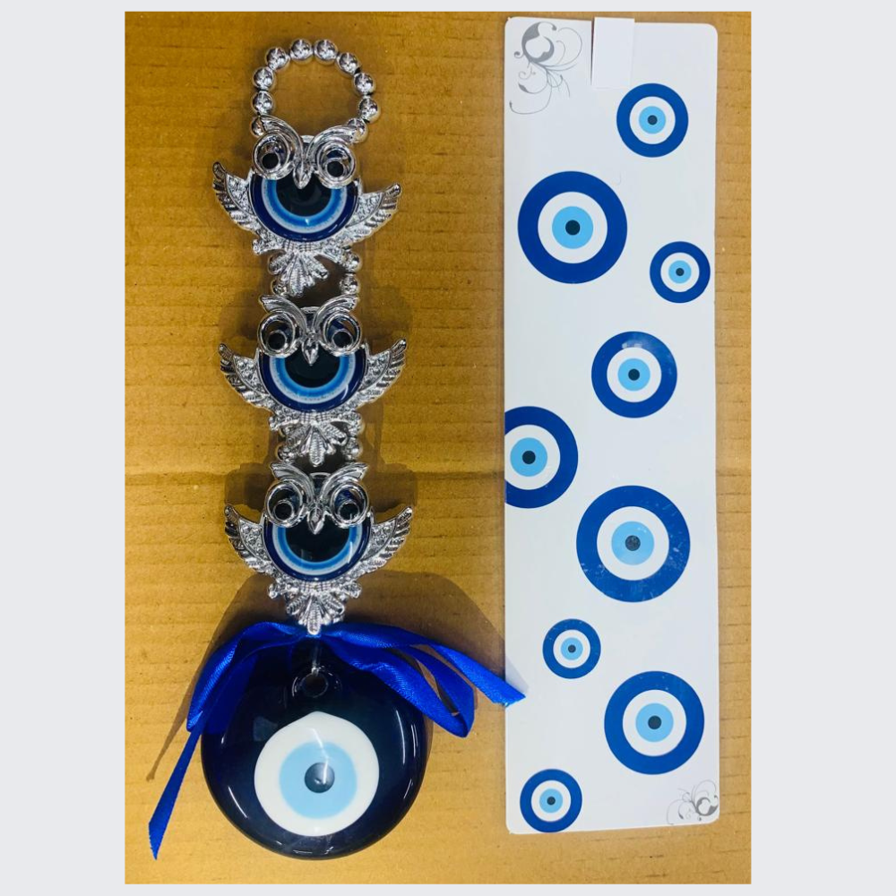 2pcs- Big owl  evil eye hangings  ( eff price 115 )