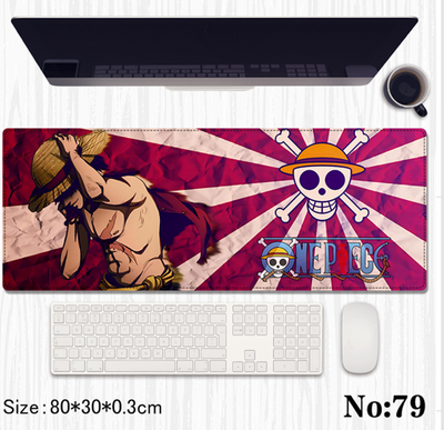 One piece luffy with hat table mat