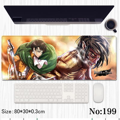 eren attack table mat