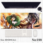 eren attack table mat