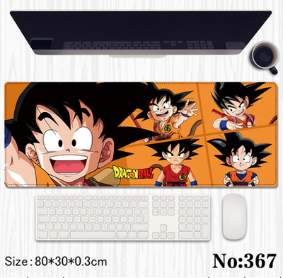 Goku baby with stick table matt