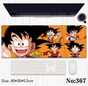 Goku baby with stick table matt