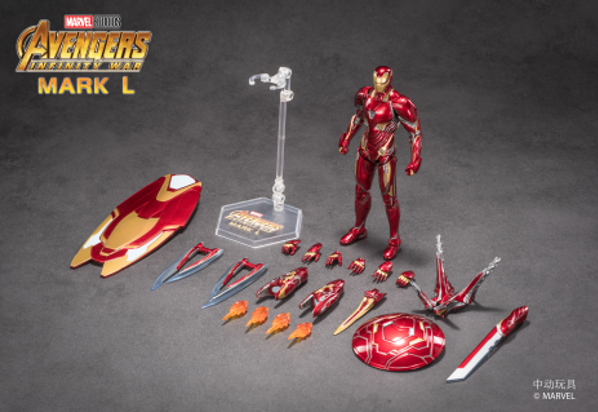 ZD Toys Marvel Avengers Iron Man set  MK 50