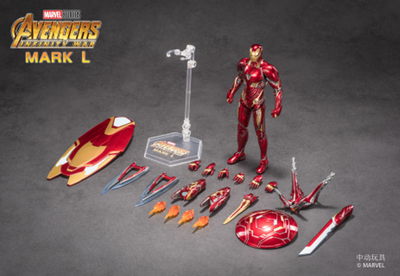 ZD Toys Marvel Avengers Iron Man set  MK 50