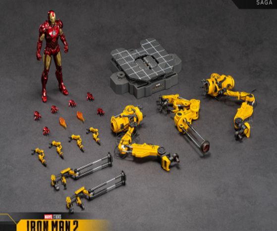 ZD Toys Marvel MK 4 With suit up Gantry
