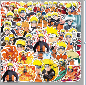 Natuto 3 - 2 X 50 pc Sticker packets Net price 70