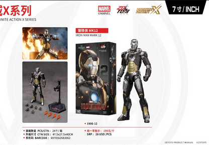 ZD Toys Marvel Avengers War MK 12