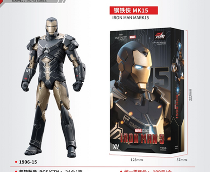 ZD Toys Marvel Avengers Iron Man MK 15