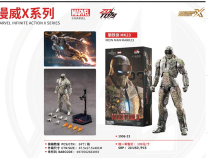 ZD Toys Marvel Avengers Shade MK 23