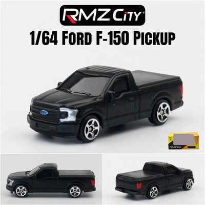 3pcs -RMZ City 1:64 ford F-150 black - net price 133